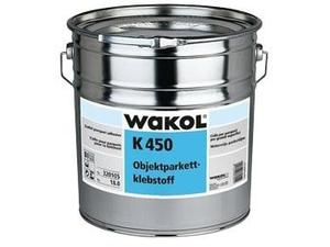 Паркетный клей на растворителе, на основе синтетических смол Wakol K450