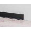 Алюминиевый плинтус Profilpas 90/6 Color Stone ST Black чёрный матовый