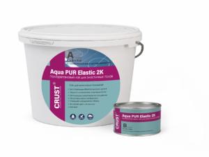 Crust Aqua PUR Elastic 2K 2-х компонентный полиуретановый лак для эластичных покрытий из винла, ПВХ и линолеума